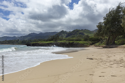 Fototapeta Naklejka Na Ścianę i Meble -  Hukilau Beach Oahu Hawaii