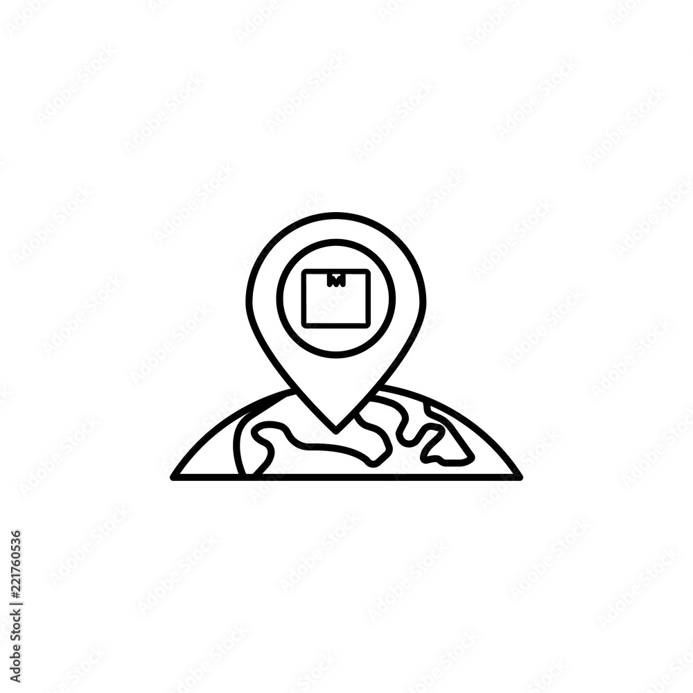 Placeholder icon. Element of global logistics icon for mobile concept and web apps. Thin line Placeholder icon can be used for web and mobile Placeholder icon. Element of global logistics icon for mobile concept and web apps. Thin line Placeholder icon can be used for web and mobile