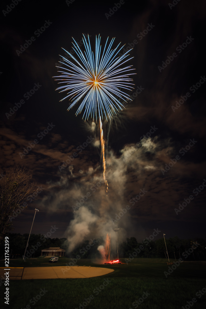 fireworks on 4th of july