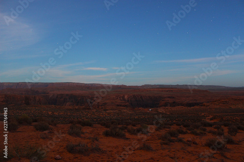 Sternenklarer Morgen in der Wüste Arizonas