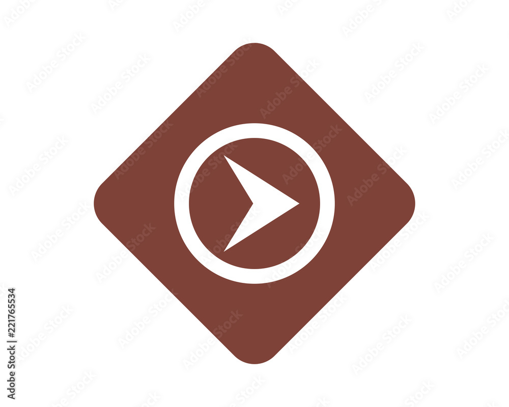 play icon sign symbol logo vector image direction arrow play icon sign symbol logo vector image direction arrow