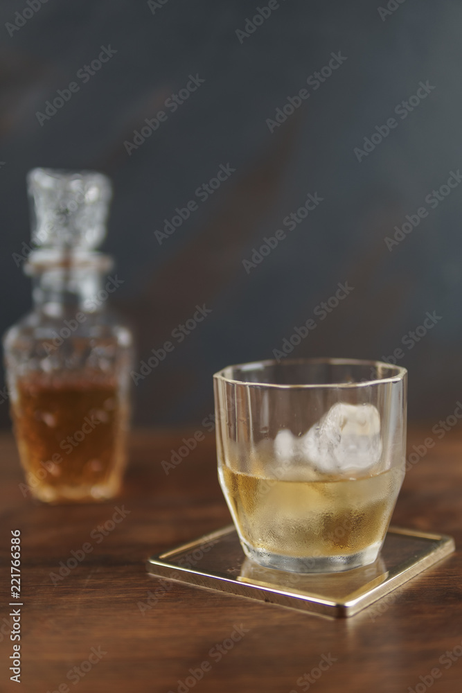 Whiskey on the rock