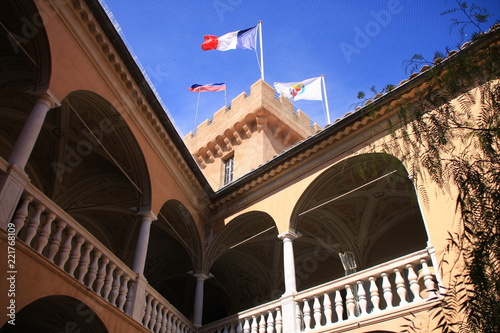 Photos dans le chateau de Cagnes sur mer