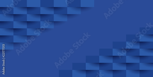 Blue abstract background vector with blank space for text.