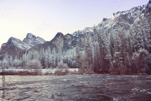 Fototapeta samoprzylepna Wczesna wiosna w Yosemite