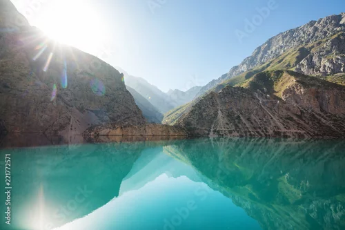 Obraz Jezioro Fann góry