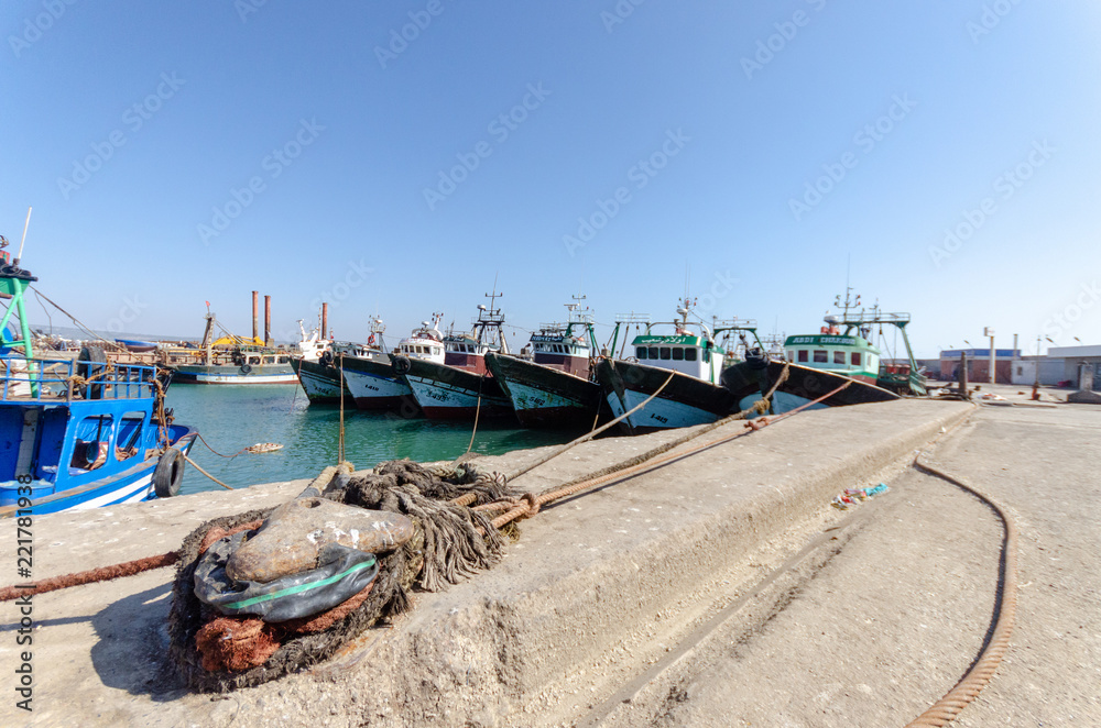 Boats of Essaouira