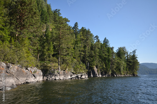View of the lake Teletskoye
