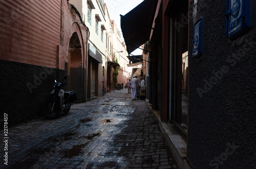 Streets of old Marrakesh