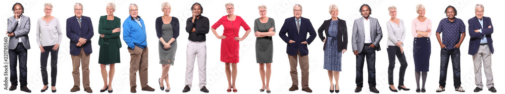 Group of old people Group of old people
