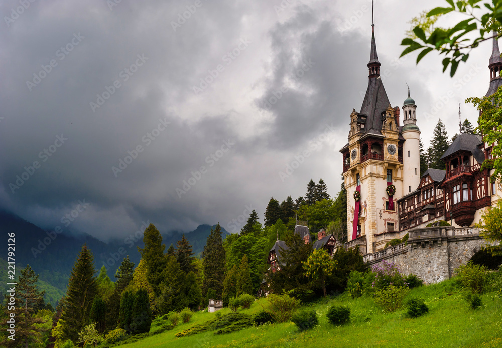Peles Castle. Romania Peles Castle. Romania