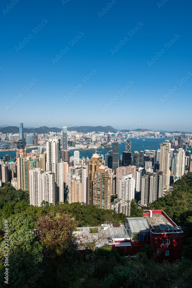 Fototapeta premium Hong Kong city scenery