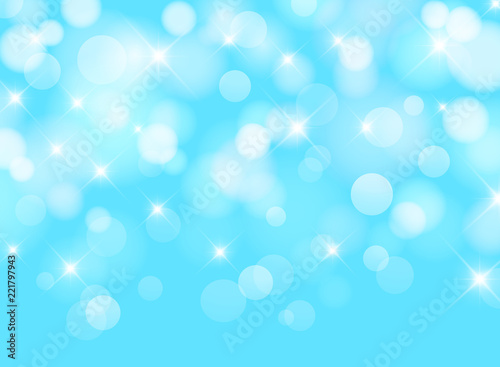 Abstract blurred blue sky b...