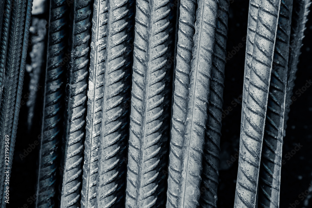 Fototapeta premium armature background, reinforcement building texture