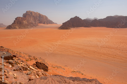 Wadi Rum desert  Jordan