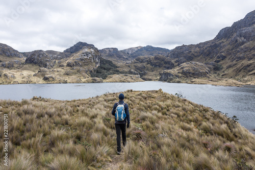 Parc national El Cajas, Cuenca, Équateur photo