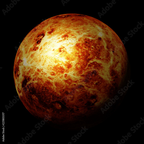 Fototapeta Naklejka Na Ścianę i Meble -  the planet Venus, part of the solar system