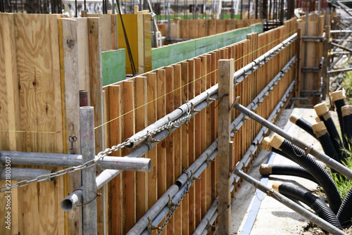 Photos Formwork construction; molding for concrete