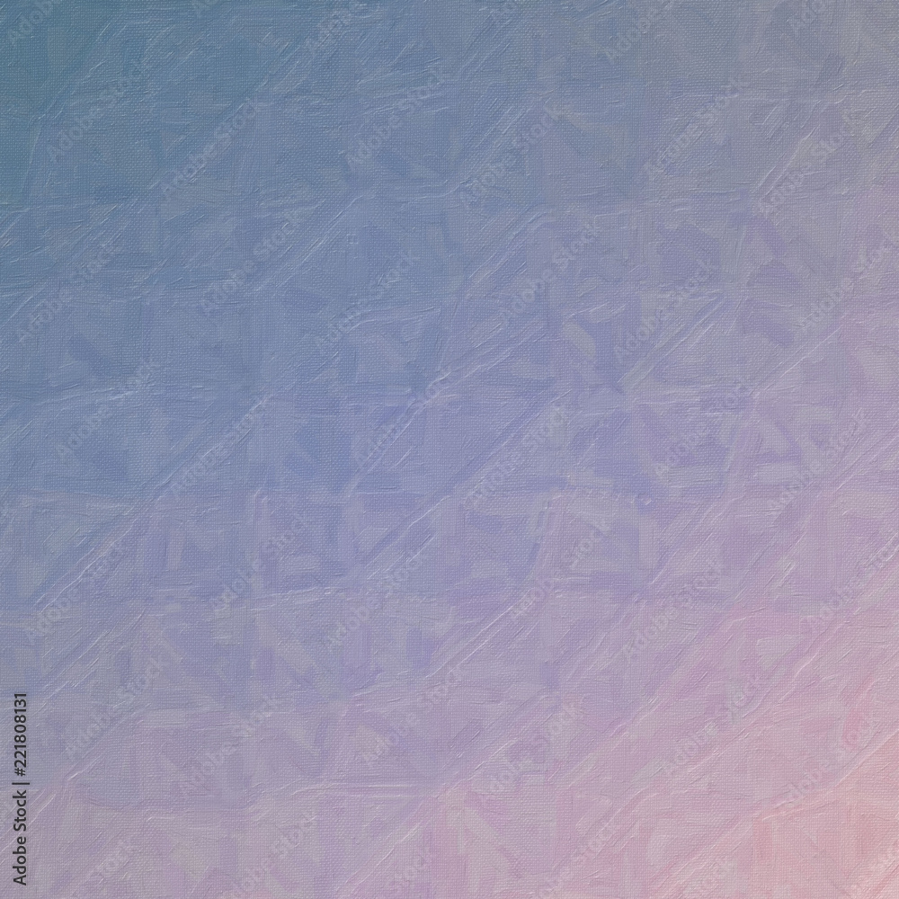 Obraz premium Illustration of Square red and blue Contrast Oil Painting background.