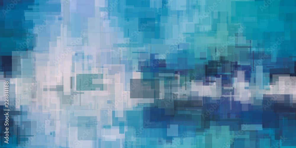 Fototapeta Blue Abstract Background