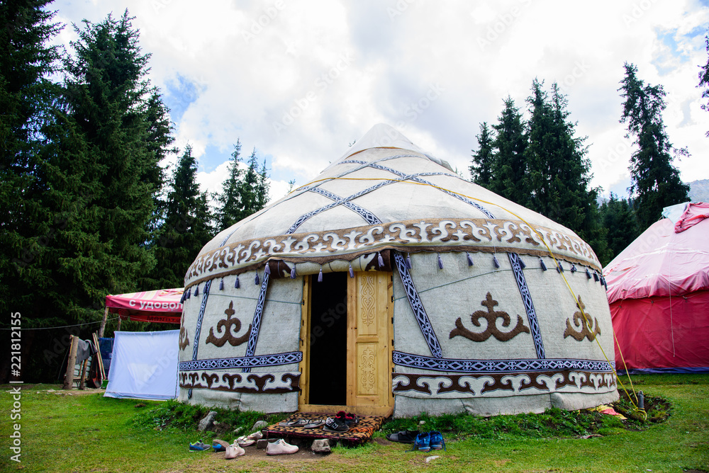 The Yurt in the woods