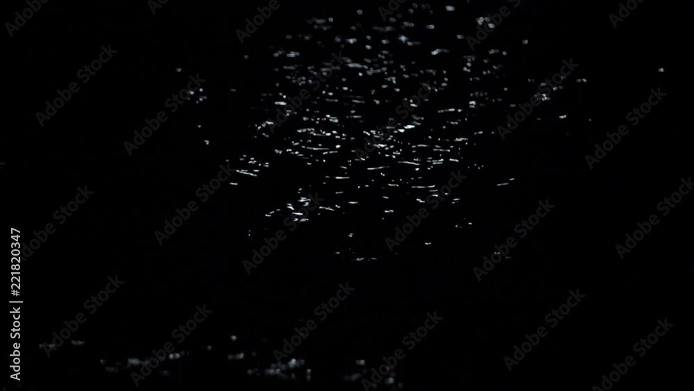 Beautiful moon glare on the sea at night Slow motion Beautiful moon glare on the sea at night Slow motion