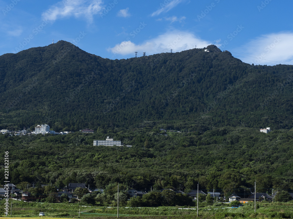 筑波山山頂付近