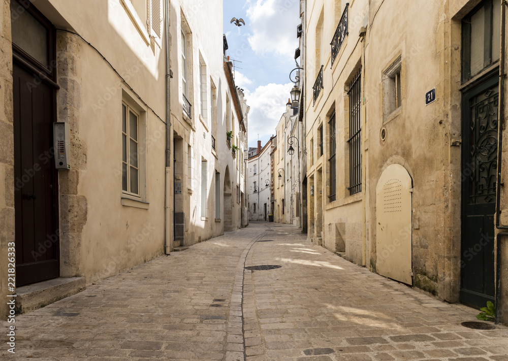 Curved Lane in Orleans France