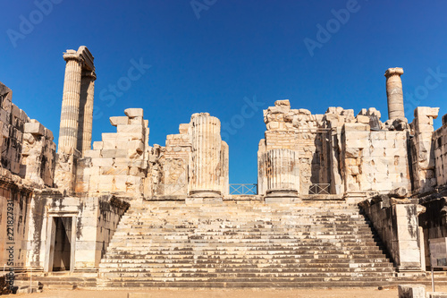 Apollonian temple is one of the most well preserved temple in Turkey, located in Didim at Aydn Province of Turkey.