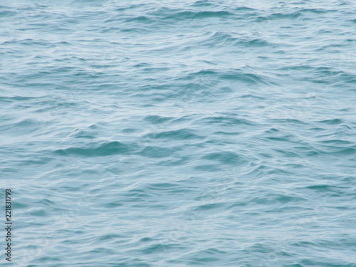 Abstract blue water sea for background © pichai