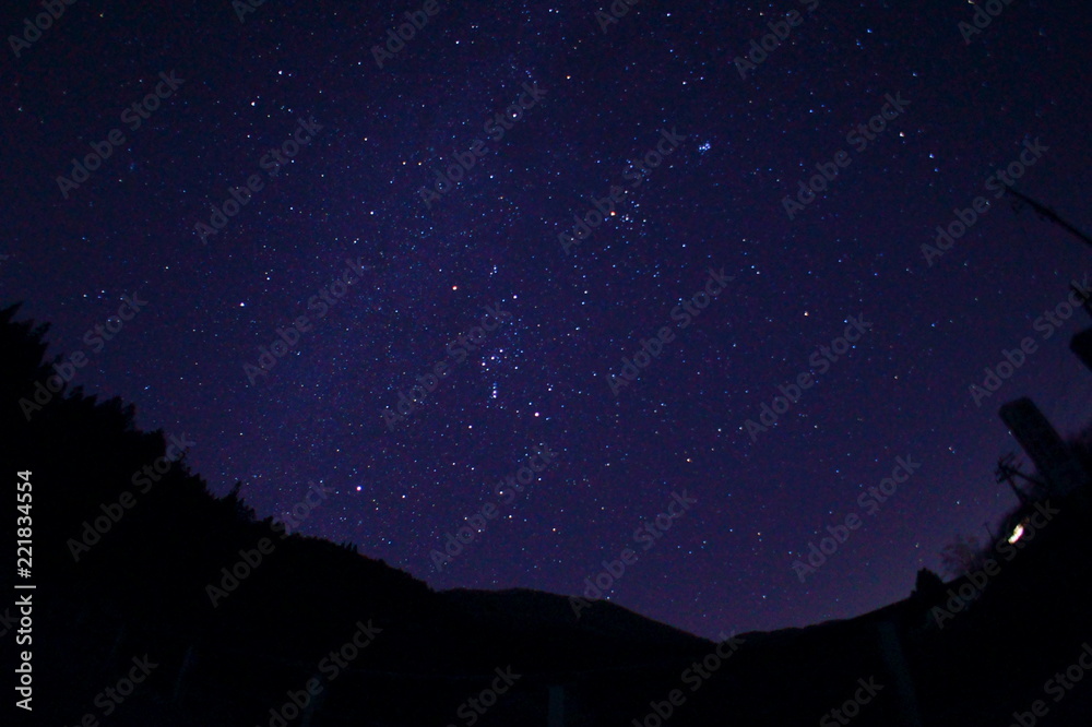 阿智村　星空
