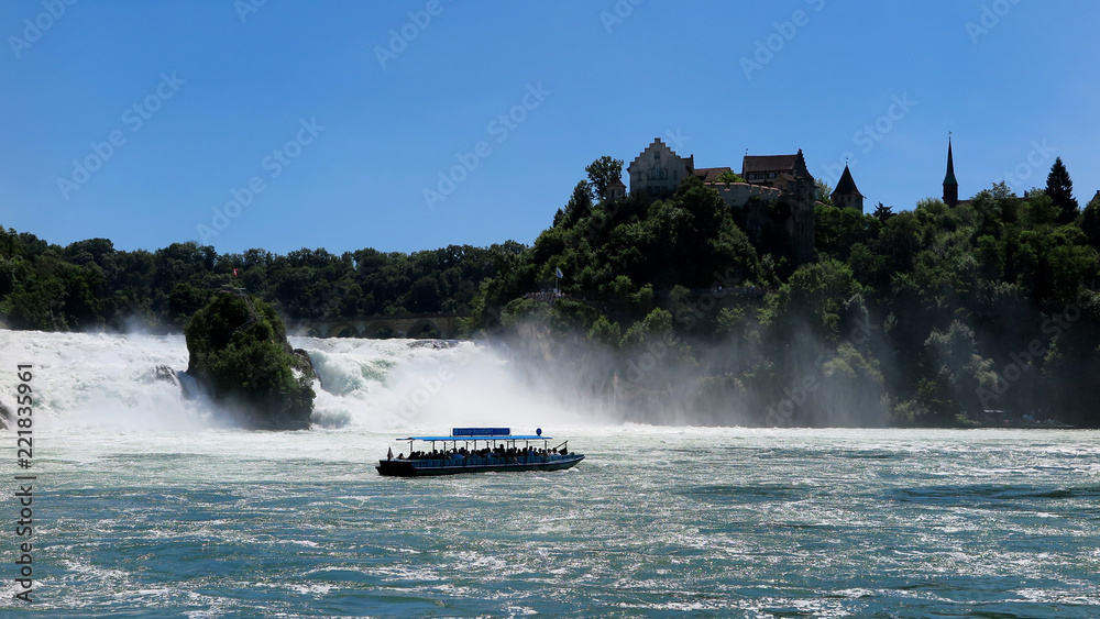 Fototapeta premium rhine falls schaffhausen