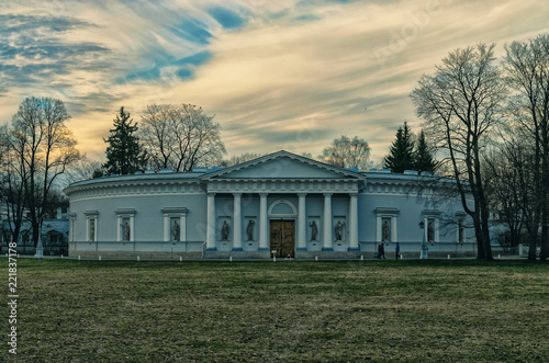  Kitchen pavilion on Yelagin Island in Saint Petersburg. photo