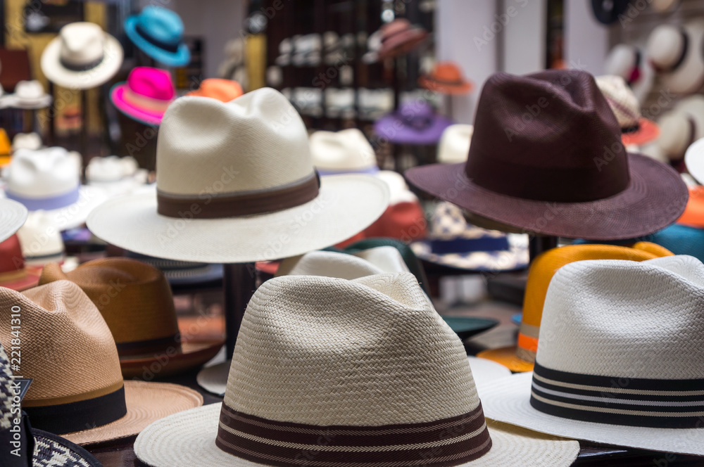 Chapeaux de Panama à Cuenca, Équateur