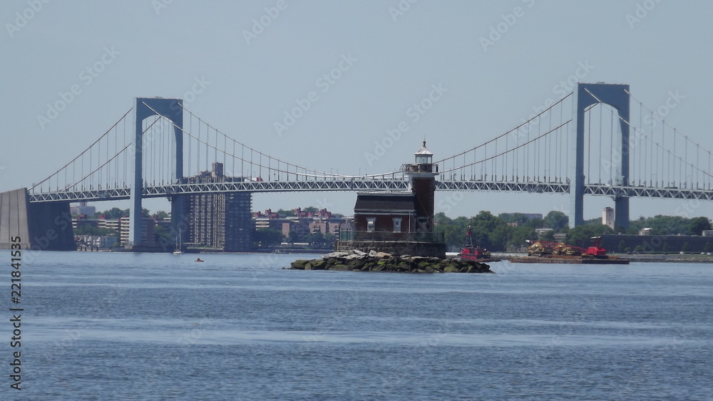 Lighthouse with Bridge