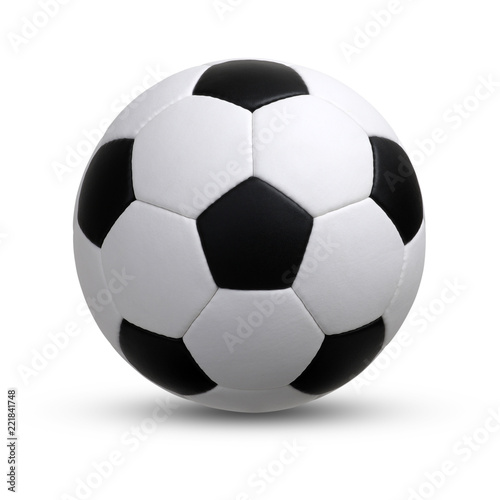 soccer ball on white © Alekss