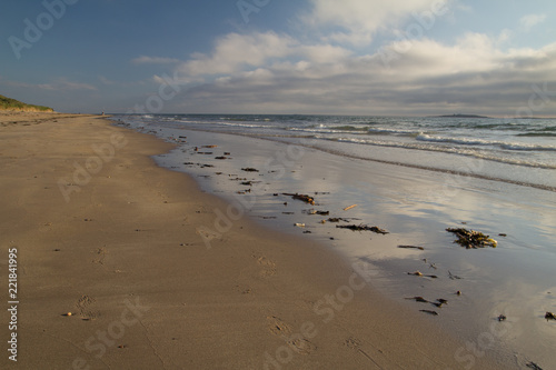 Beach at Bamburgh  Northumberland UK