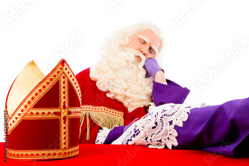 Saint Nicholas sleeping photo