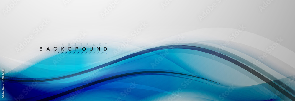 Smooth blur wave background Smooth blur wave background
