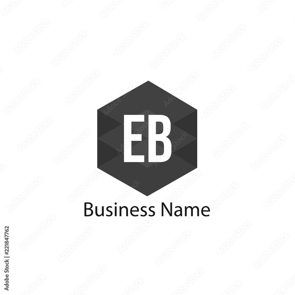 Initial Letter EB Logo Template Design Initial Letter EB Logo Template Design