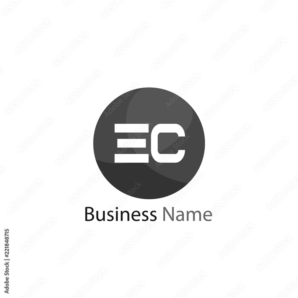 Initial Letter EC Logo Template Design Initial Letter EC Logo Template Design
