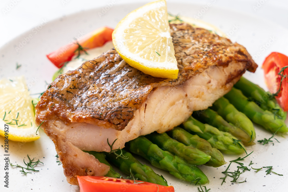grilled snapper fish steak grilled snapper fish steak