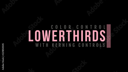 Clean Simple Lower Third