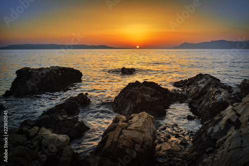 Sanset at Makarska - Croatia
