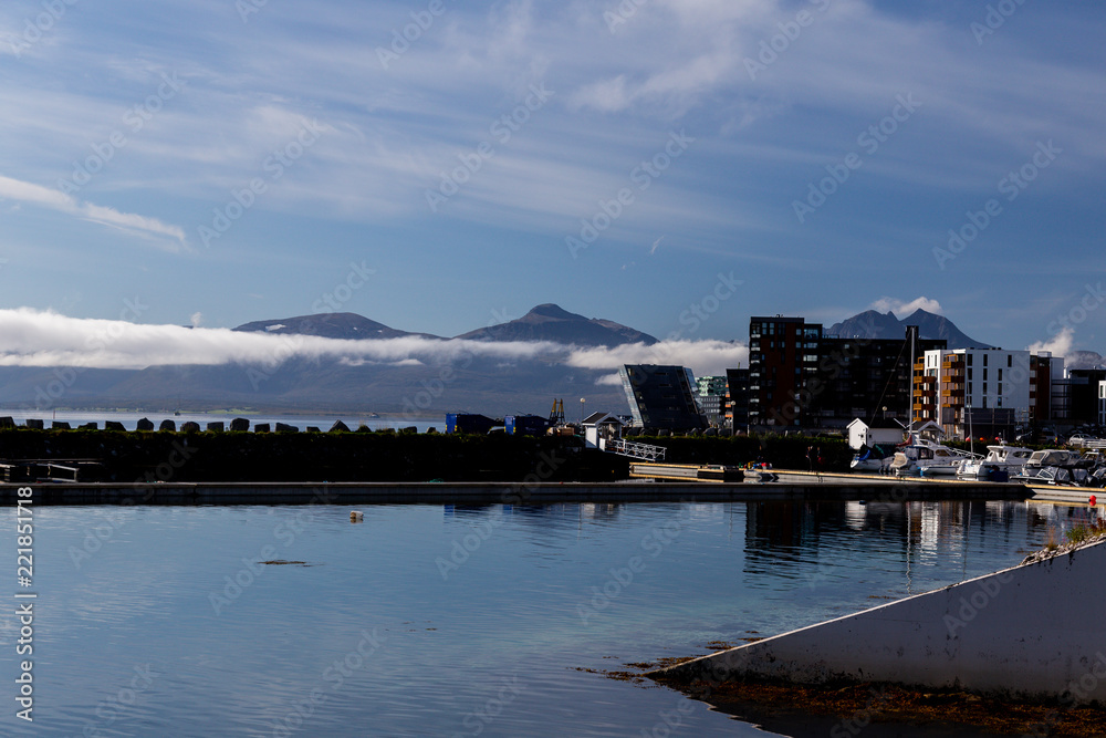 Norway - Tromso Harbour view 