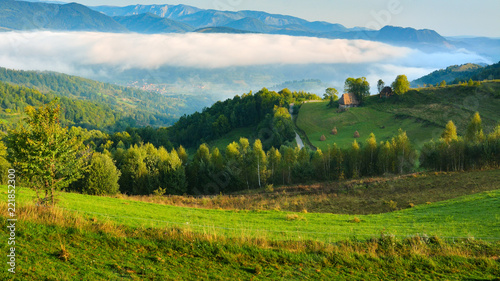 Landscape from Transylvania - Dumesti  Salciua - Romania