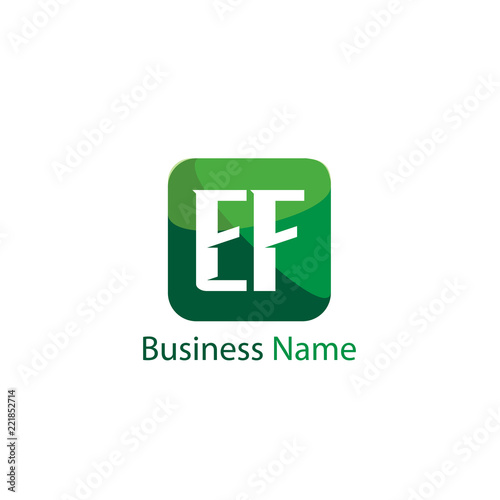 Free Download Initial Letter EF Logo Template Design - GFXLoad