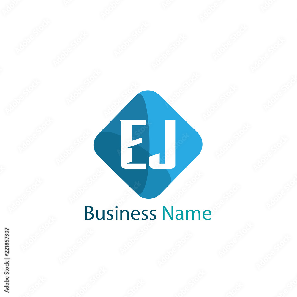 Initial Letter EJ Logo Template Design Initial Letter EJ Logo Template Design