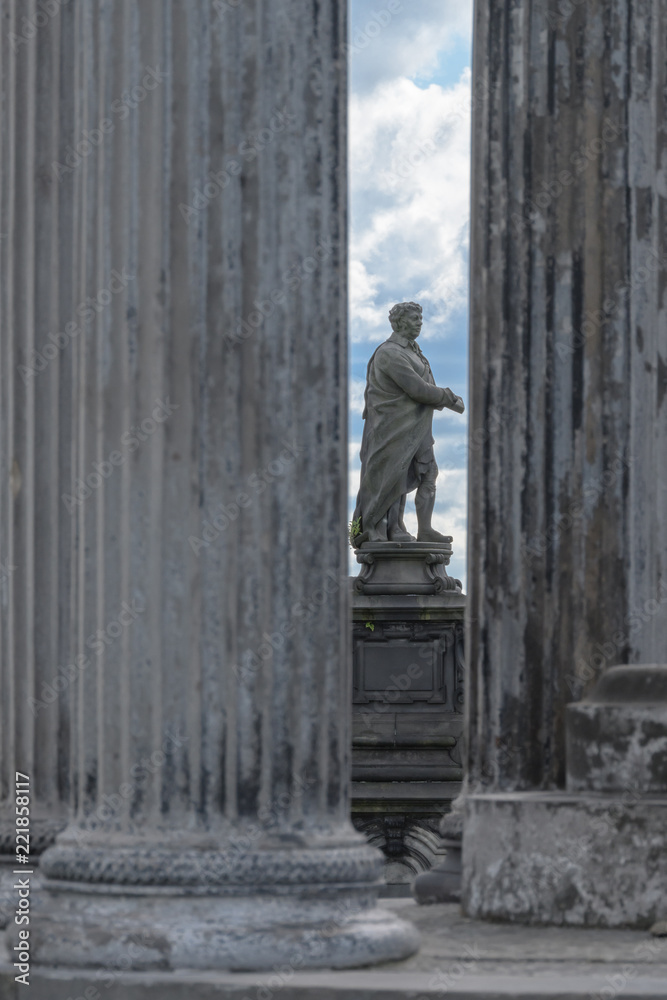 Naklejka premium Necropolis Glasgow