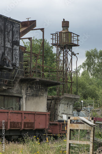 auxiliary structures on the railway for maintenance of ways © eddystocker